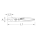 Earless hose clamp pliers, 230 mm - Other pliers - 2
