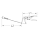 Hose clamp pliers with Bowden cable, 650 mm - Hose clamp pliers - 2
