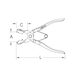 Hose clamp pliers, 200 mm - Hose clamp pliers - 2