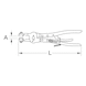 Hose clamp pliers, angled 115.1173 - Hose clamp pliers - 2