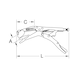 Welding grip pliers, 240 mm - Grip pliers - 2