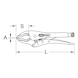 Large jaw locking pliers, 235 mm - Grip pliers - 2