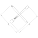Plumbing cross wrench, 7 functions - General plumbing installation - 2