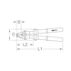 Cable shears with protective insulation, telescopic handle, 360-520 mm - Cable cutters with protective insulation - 2