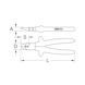 KS TOOLS 1000V sealing pliers, 160 mm - Other pliers - 2