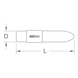 KS TOOLS LED-Lampe mit Schutzisolierung, 90mm - Leuchtmittel (Sonstige) - 2