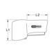 KS TOOLS Cover and protective hood with protective insulation, 130 mm 117.1799 - Protective cover (other) - 2