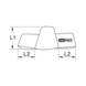 KS TOOLS Cover and protective hood with protective insulation, 100 mm - Protective cover (other) - 2