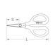 Universal Kevlar workshop shears, 140 mm - Universal shears - 2
