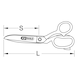 Universal workshop shears, 200 mm 118.0076 - Universal shears - 2