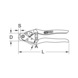 Wire rope cutters D: 4.7 mm, 190 mm - Scissors (hand tools, miscellaneous) - 2