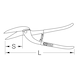 Pelican continuous action scissors, right-handed - Continuous scissors - 2
