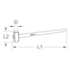 Sledgehammer with hickory handle, 3000 g - Sledgehammer - 2