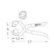 Cap cap pliers, 250 mm - Other pliers - 2