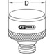KS TOOLS Aluminium driver attachment set, 2-piece, D: 10 mm - Driver - 2
