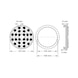 KS TOOLS Rubber disc 03 for Ravaglioli / Werther lifting platforms, D: 123 mm - Rubber disc for lifting platforms - 2