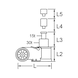 Air-hydraulic jack 30 t / 15 t - Shunting jack (hydraulic) - 2