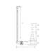 Air-hydraulic jack 40 t / 20 t, 480 mm - Shunting jack (hydraulic) - 2