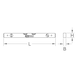 Aluminium profile spirit level, 1000 mm, fine adjustment - Aluminium spirit level - 2