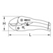 Plastic pipe shears, D: 0-42 mm - Pipe shears - 2