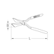 Folding pliers, straight - Seaming pliers - 2