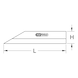 Precision ruler, 300 mm - Precision hairline ruler - 2