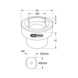KS TOOLS Leaf spring bolt socket for Scania, 34x46 mm - Other socket wrenches - 2