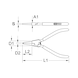 Internal fuse pliers, 40-100 mm on hanger - Other pliers - 2