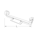 Holder for spring tensioner, 500 mm - Power tensioner (miscellaneous) - 2
