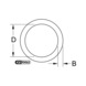 1/2 inch O-ring, for socket 17-32 mm - O-ring - 2