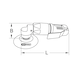 SlimPOWER mini pneumatic polisher - Pneumatic angle cut-off grinder - 3