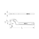 Hook wrench with pin, 15-35 mm - Hook wrench, pin - 2