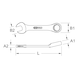 CHROMEplus combination wrench, short, 10 mm - CHROMEplus combination wrench, short - 2