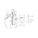 Universal puller, 3-armed, 20–230 mm - Universal puller, 3-armed - 2