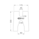KS TOOLS Extra thin prism plate D: 30.0 / 45.0 mm - Transmission (automotive, other) - 2