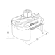 Universal oil filter wrench 80-110 mm - Oil filter tensioning wrench - 2