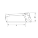 Quick-release metal hacksaw, 300 mm - Hand saw (bow, frame) - 2