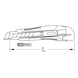 Comfort snap-off blade knife 18 mm - Snap-off blade knife - 2