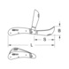 Electrician's folding knife, 1 sickle blade and one straight blade - Electrician's folding knife - 2