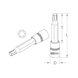 3/8 inch TX socket bit, long, T60 on hanger - 3/8 inch Torx bit socket - 2