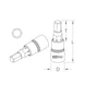 3/8 inch hex socket bit socket, 7 mm on hanger - 3/8 inch hex socket bit - 2