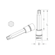 1/2 inch RIBE bit socket with front hole, long, M12 on hanger - 1/2 inch bit socket RIBE with end hole - 2