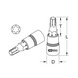 1/4 inch bit socket for RIBE screws, M6, length 37 mm - 1/4 inch bit socket for RIBE screws - 2