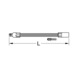 KS TOOLS 1/4 inch CHROMEplus Flexible Extension, 150 mm - 1/4 inch CHROMEplus extension - 2