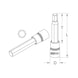 1/2 inch CHROMEplus hexagon socket bit socket, long, 8 mm on hanger - 1/2 inch CHROMEplus bit socket hexagon socket - 2