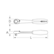 19 mm TRIPLEplus through-drive reversible ratchet - KS TOOLS Ratchet (stepped spanner) - 2