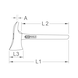 BERYLLIUMplus fire axe with fibreglass handle, 400 mm - Axe, hatchet - 2