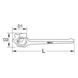 KS TOOLS BRONZEplus universal wrench 300 mm - Universal wrench - 2