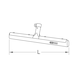 BRONZEplus rubber squeegee 300 mm - Squeegee - 2
