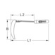 KS TOOLS BRONZEplus sickle 250 mm - Sickle - 2